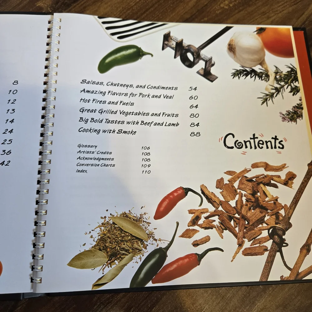 Hot Barbecue Cookbook Spiral Bound Hardcover By Hugh Carpenter, Teri Sandison